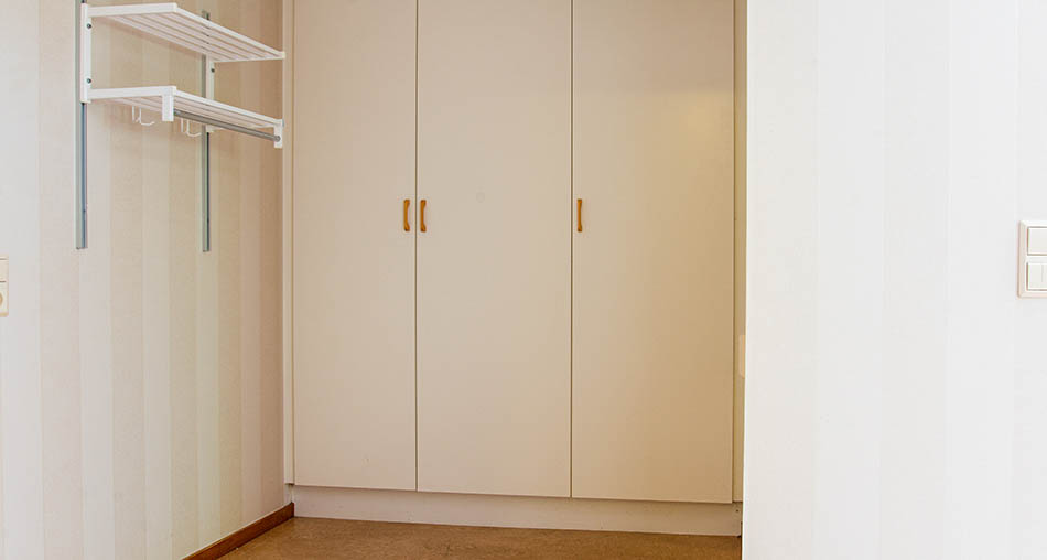 Hall med garderob