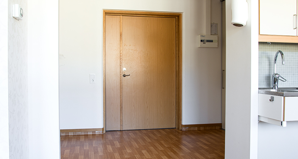 Hall sett inifrån